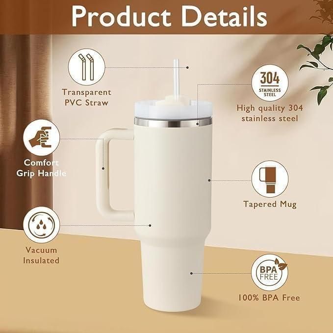1200ML Stainless Steel Tumbler Hot and Cold