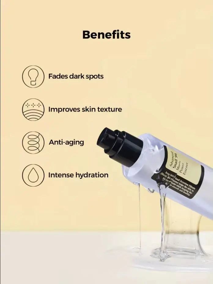 COSRX Advanced Snail 96 Mucin Power Essence 100ml ( Pack Of 2 )