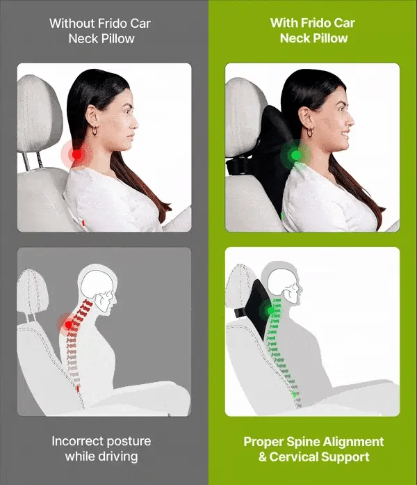 Support Neck Pillow for Car or Office Chair